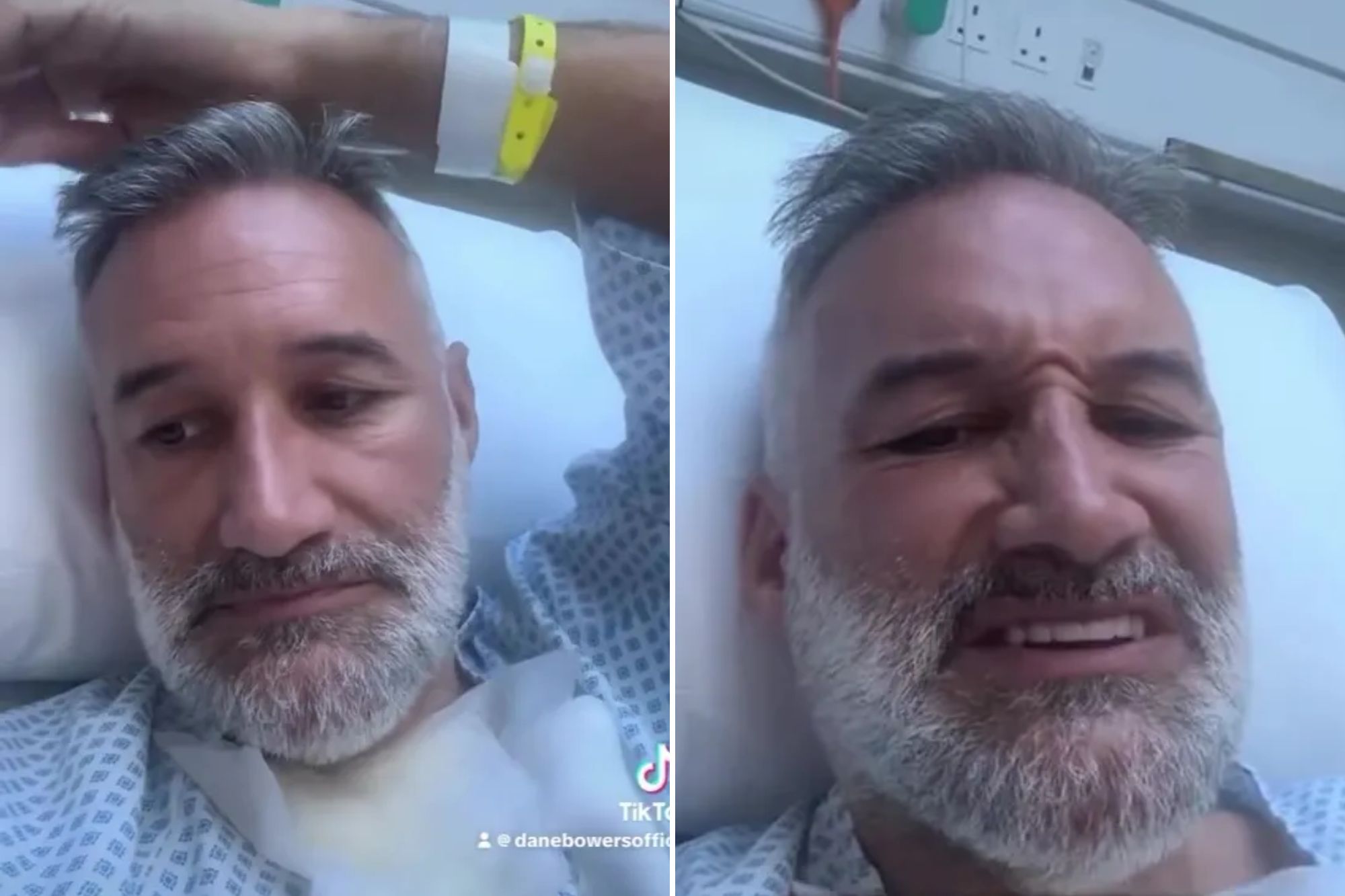 Katie Price’s ex Dane Bowers in hospital as he tells fans about ‘complications’ after seven-hour surgery