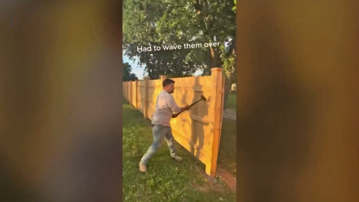 Local fence company shares why they destroyed their own work in viral video
