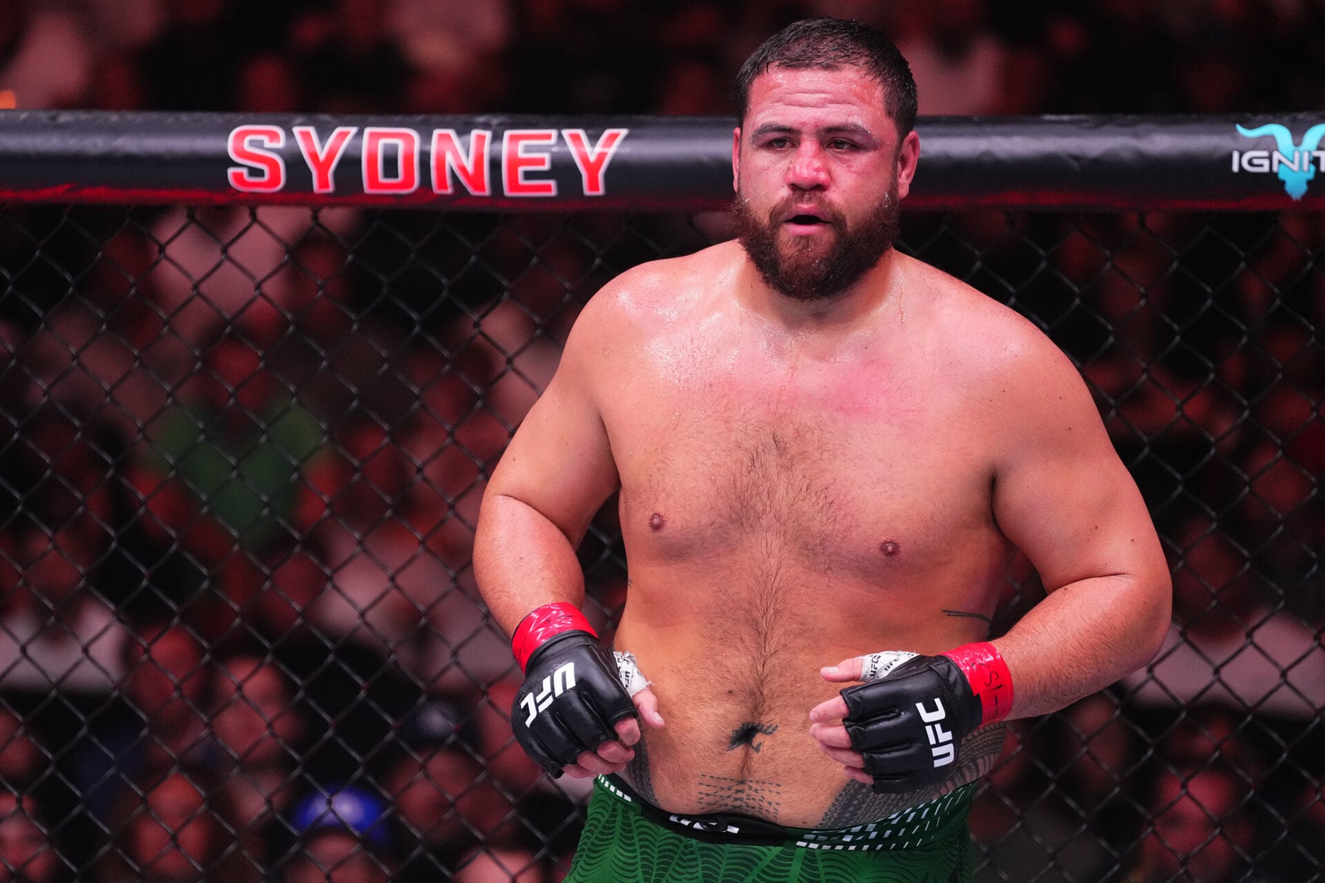 ‘I just want to win’: Tai Tuivasa feeling pressure ahead of potentially record-equalling loss at UFC 331