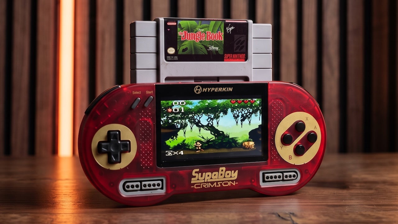 A New Hyperkin SupaBoy Portable SNES Handheld Is Up for Preorder