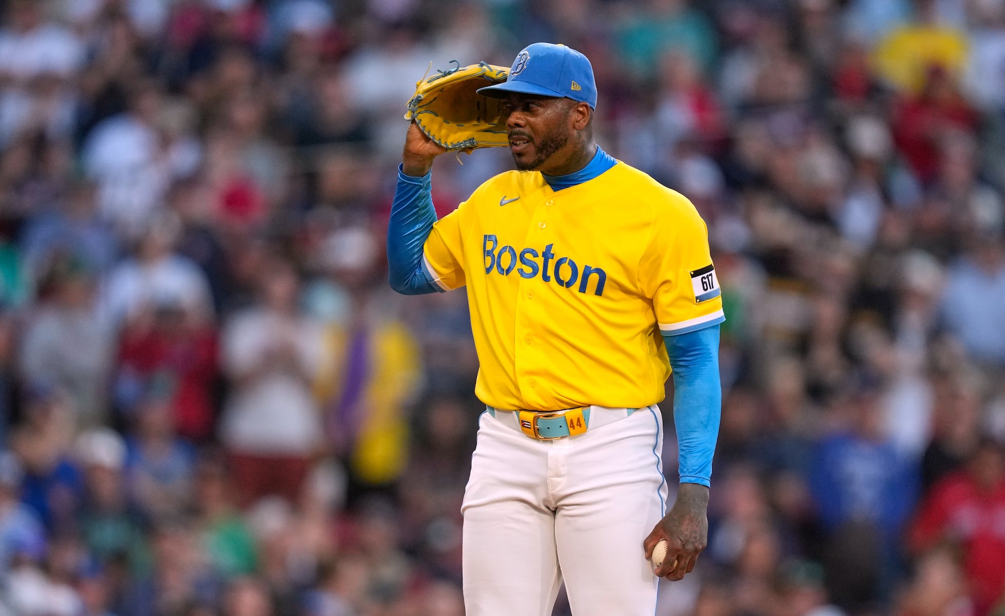 Why was Aroldis Chapman unavailable for Red Sox in win? Chad Tracy explains injury