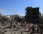 ‘Run! Get away!’: witnesses recount Israeli ‘double tap’ strike that killed child and medic in Gaza