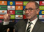 Extraordinary moment Martin O'Neill shuts down female reporter in 'patronising' and 'condescending' post-match interview after Europa League defeat
