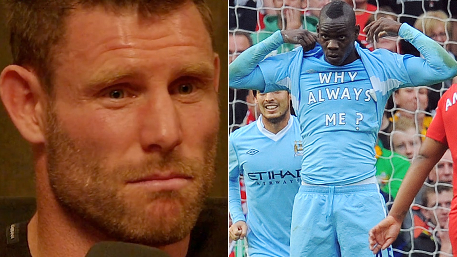 James Milner likens ex-Man City ace Mario Balotelli to ‘11-year-old’ who would ‘smash something up’ if people made noise