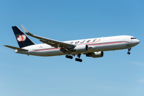 Cargojet ups freighter flights to Liege