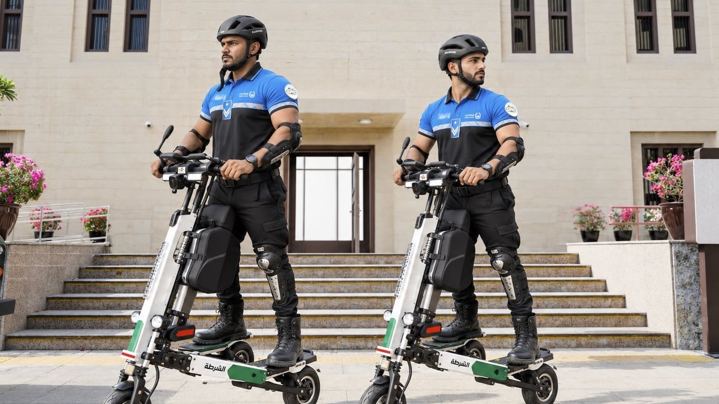 E-scooter police patrols in Dubai recover stolen Dh190,000 in minutes
