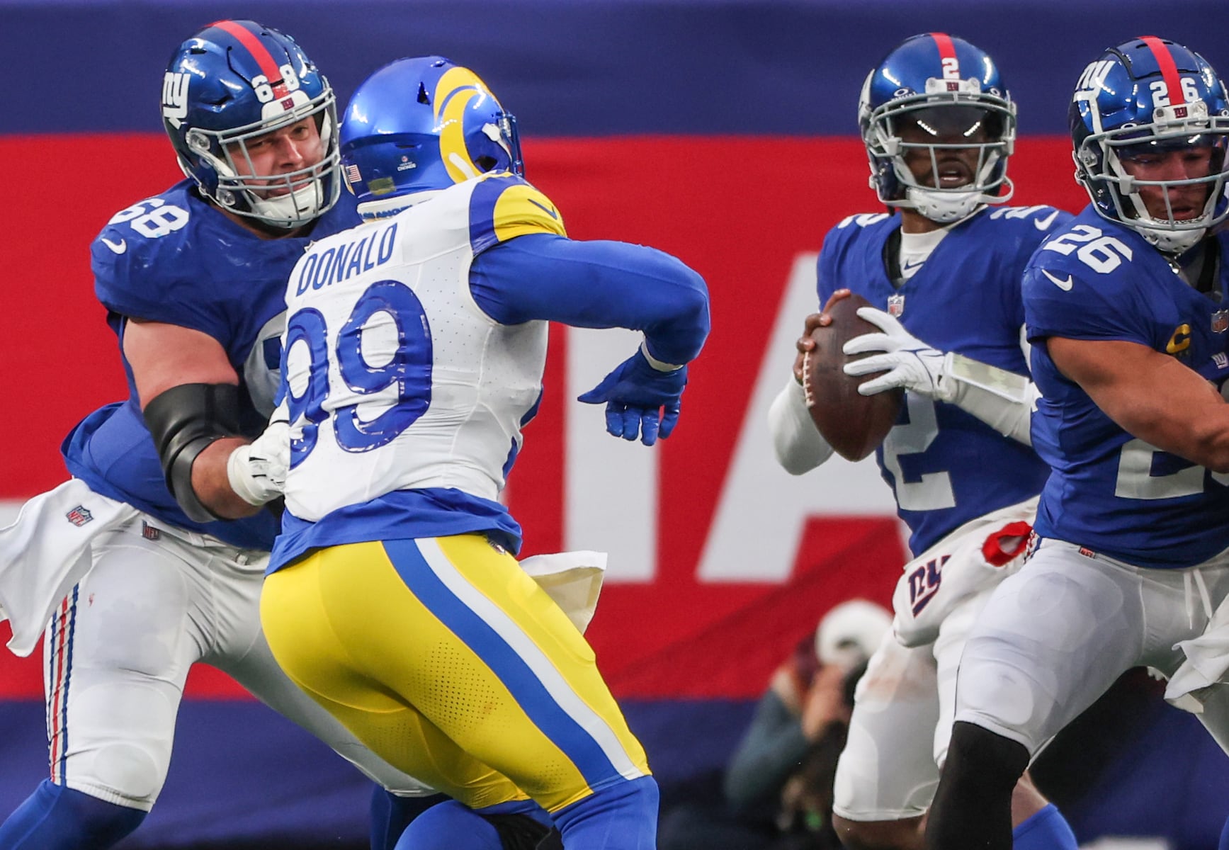 Will Aaron Donald play against the Giants? Here’s the latest update.