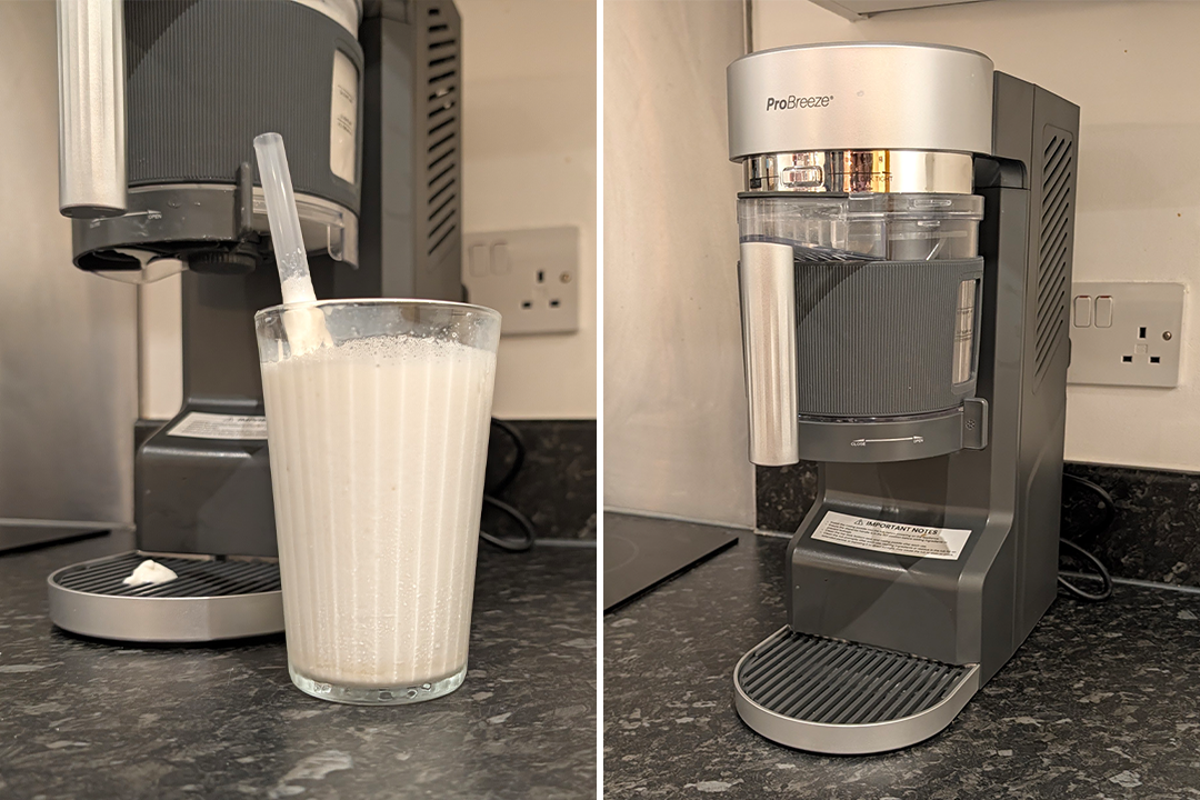 I made soft-serve ice cream in just 30 minutes with ProBreeze’s Ninja creami alternative