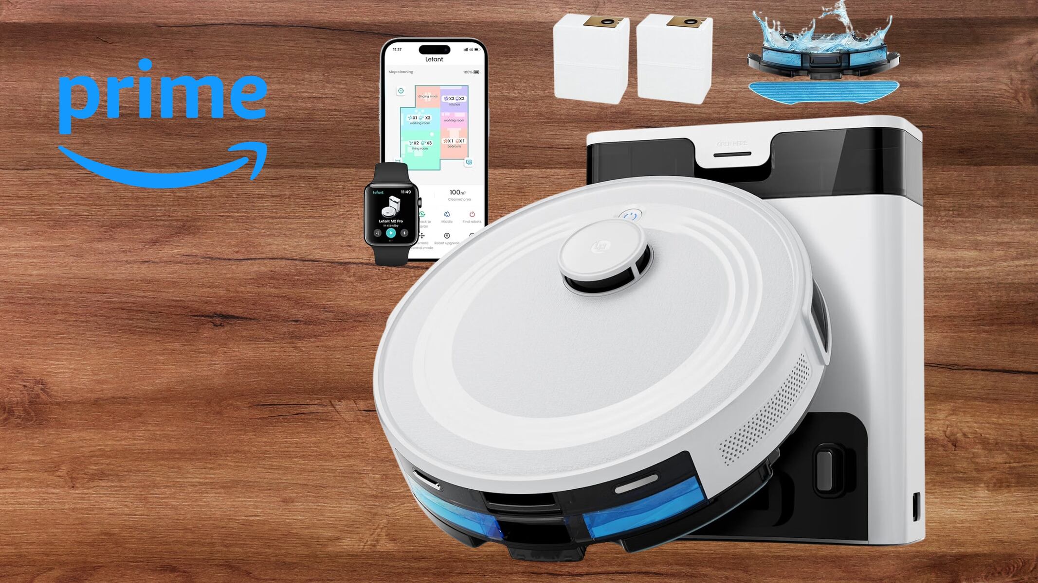 Amazon just marked $75 off this self-emptying robot vacuum and mop