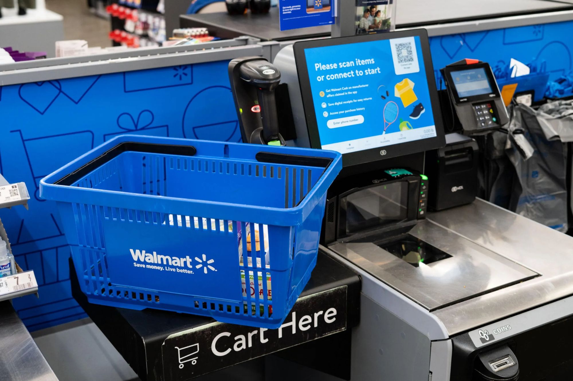 More help at Walmart self-checkout! Supermarket among chains to be hit with staff rule & limits under city’s plan