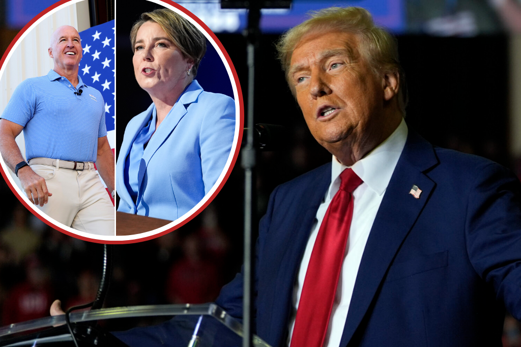How Donald Trump’s presence is shaping the race between Healey and Minogue
