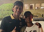 Man United's wantaway wonderkid JJ Gabriel, 15, flies to Barcelona for talks after dropping quit bombshell