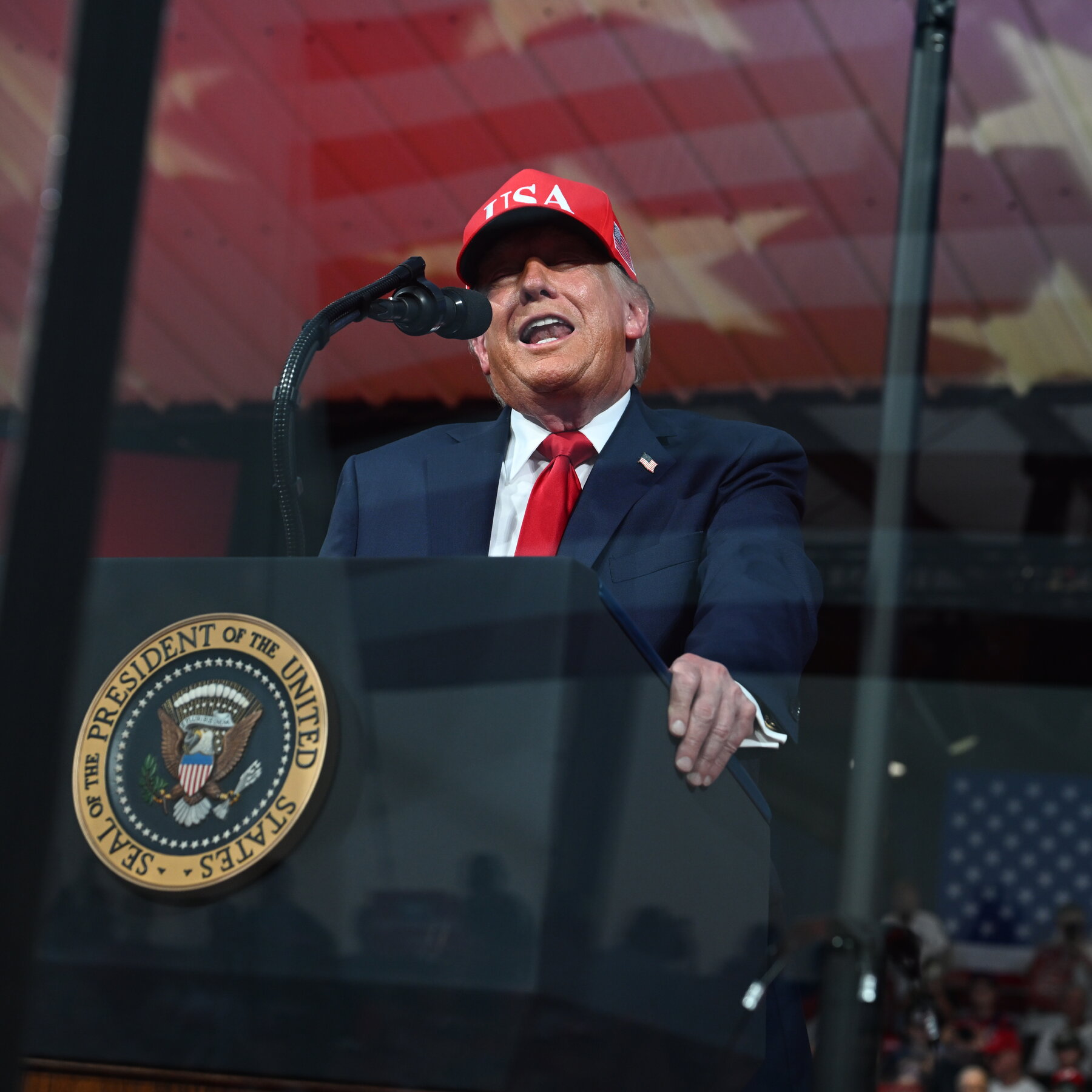 Trump’s Open Claims That He Directs Super PAC Spending Draw Watchdog Complaint