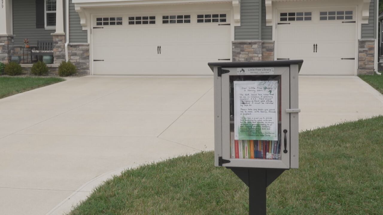 HOA removes Little Free Library from a resident’s front yard. Here’s why