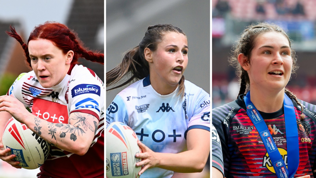 Wigan's Hunter, Foubister and Williams nominated for Woman of Steel