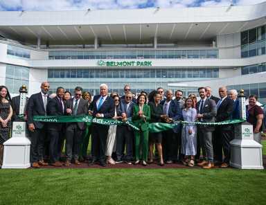 And they’re off! A brand new Belmont Park opens its doors, promising 21st century experience for the sport of kings