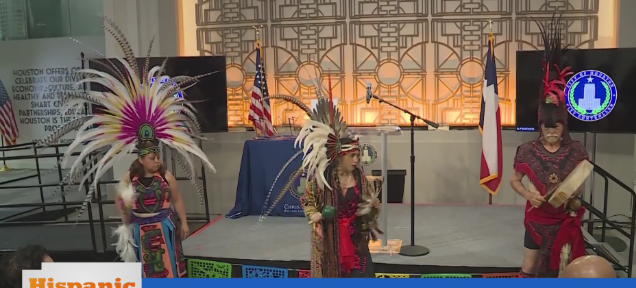 Houston City Hall celebrates Hispanic Heritage Month with music, dance and community honors