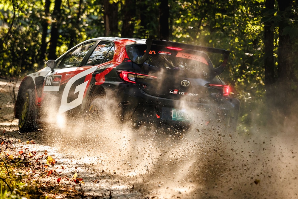 WRC champ Tanak makes American rallying debut with Toyota