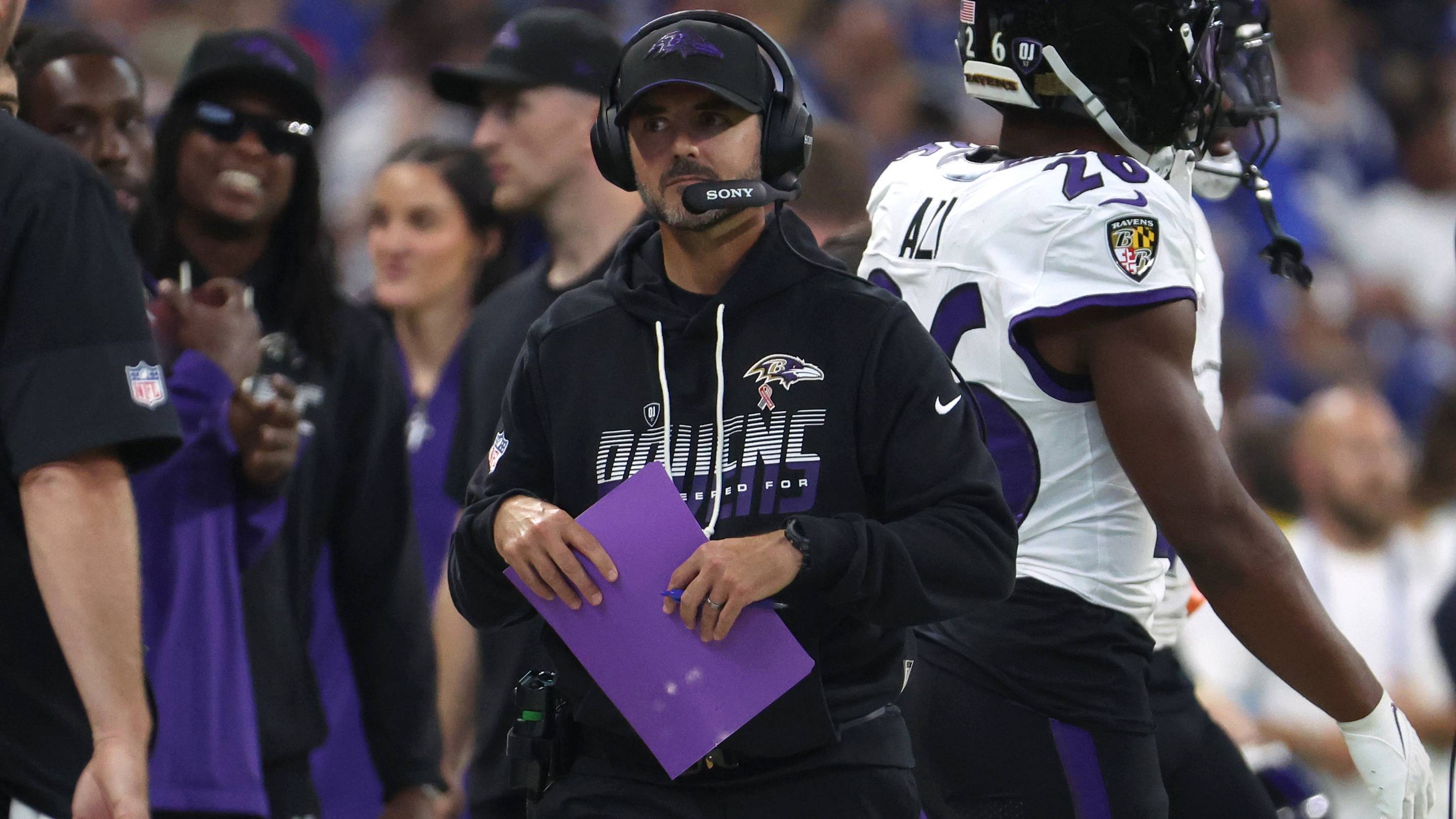 Ravens Coach Jesse Minter Strikes Ominous Tone Over Team's Myriad Key Injuries Ahead Of Sunday