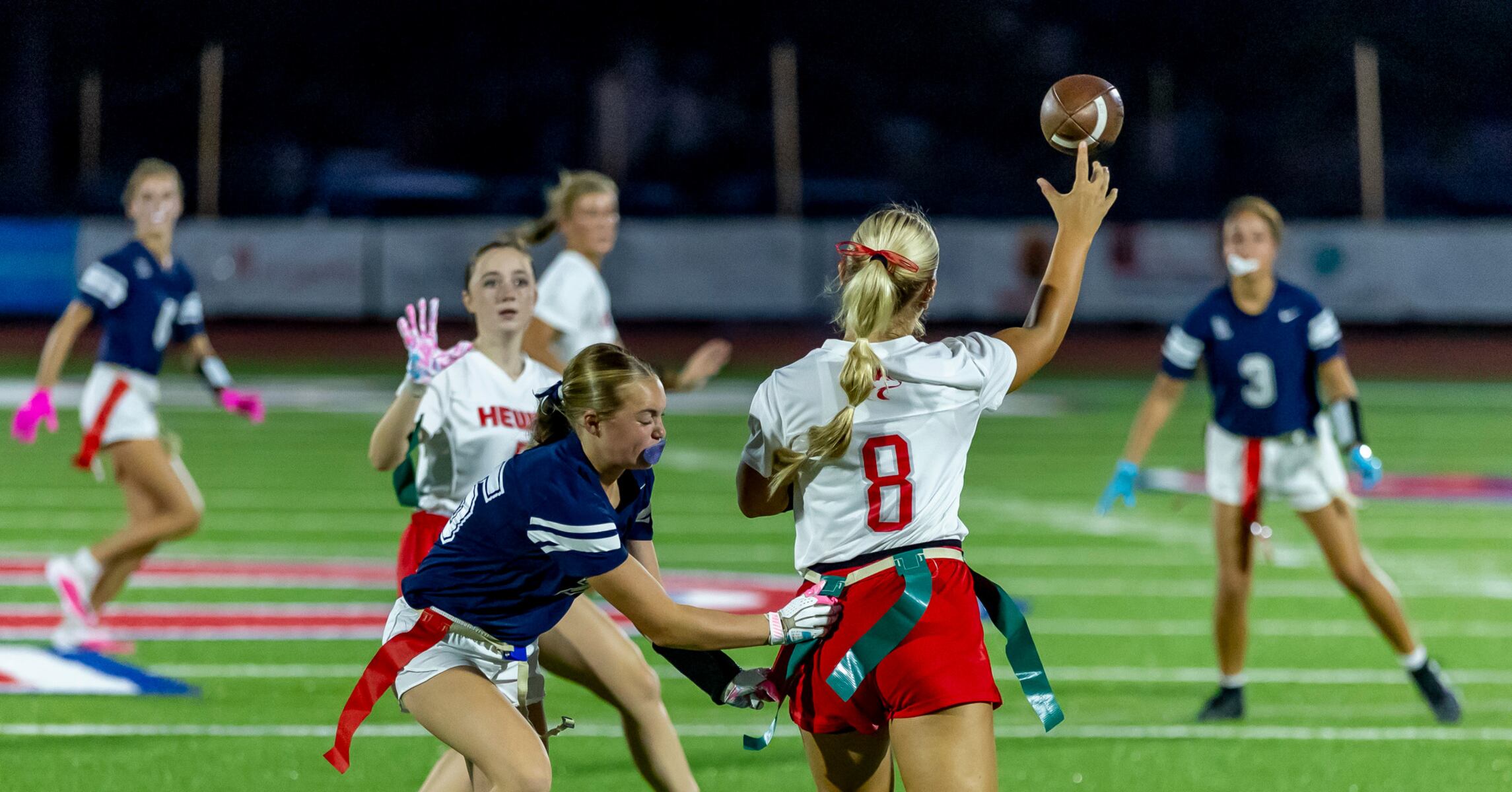 Hewitt-Trussville tops Oak Mountain in flag football