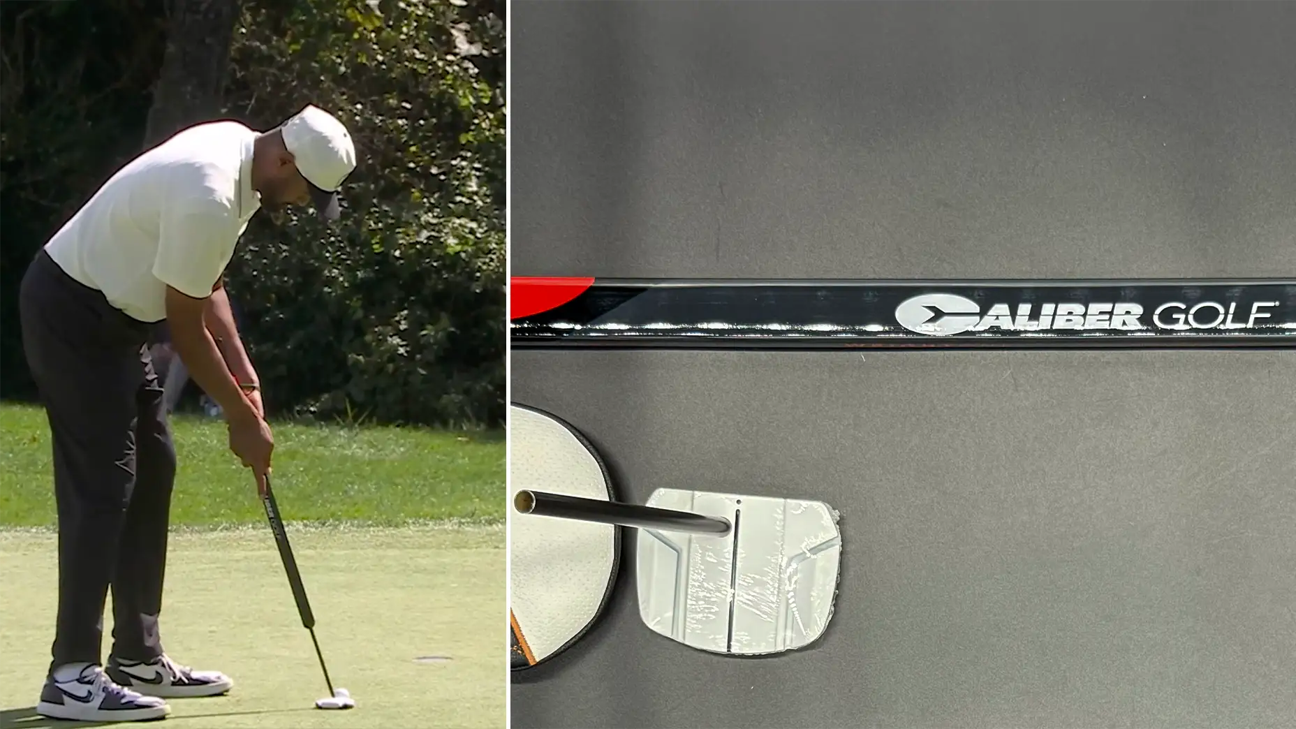 What in the world is Tony Finau's hockey-stick putter grip? | Tour Report