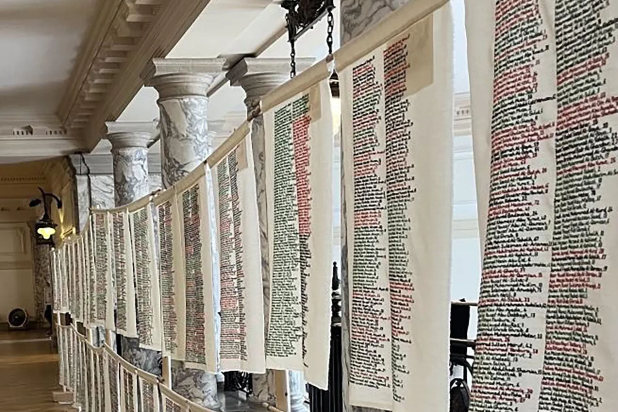 Fury as Church of England Gaza tapestry pays tribute to dozens of dead TERRORISTS