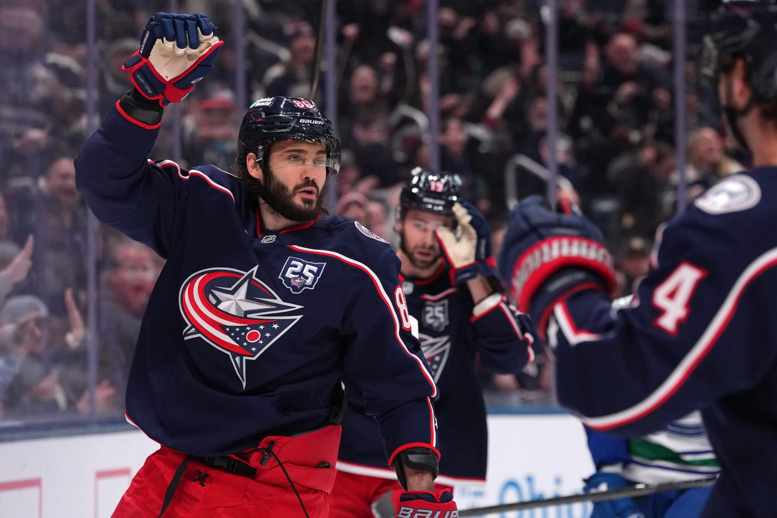 Kirill Marchenko evades questions about his future with Blue Jackets