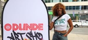 ODUNDE highlights local artists at showcase in Love Park over the weekend
