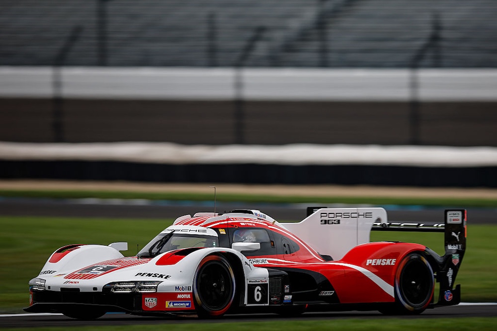 Estre returns from probation to top first IMSA practice at IMS