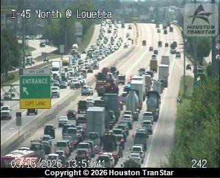 Teen critically injured after being struck on North Freeway, sheriff says