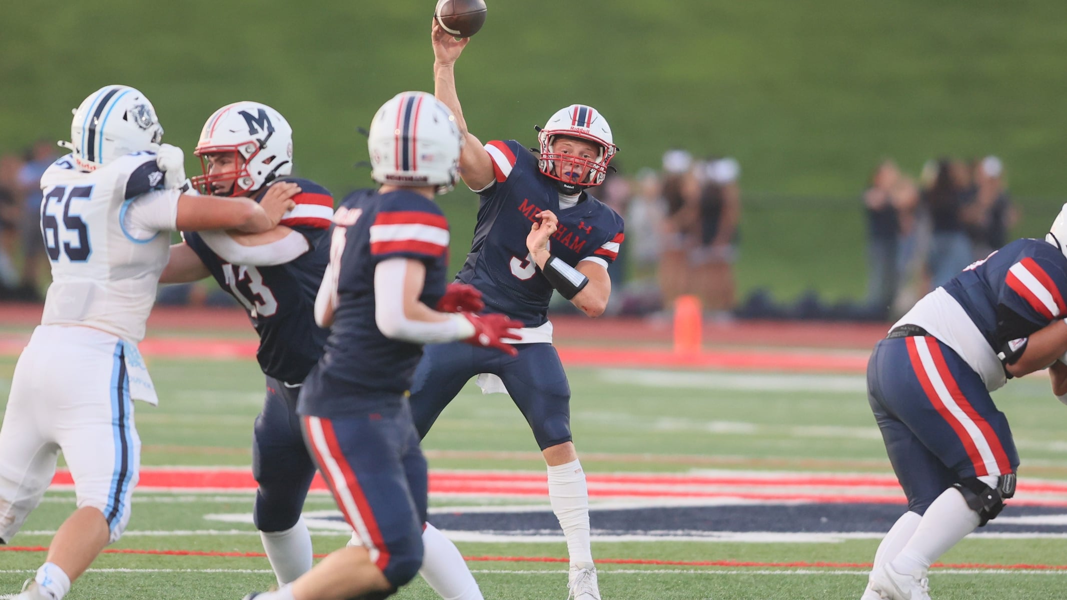 Racioppi shines, leads Mendham past Randolph - Football recap