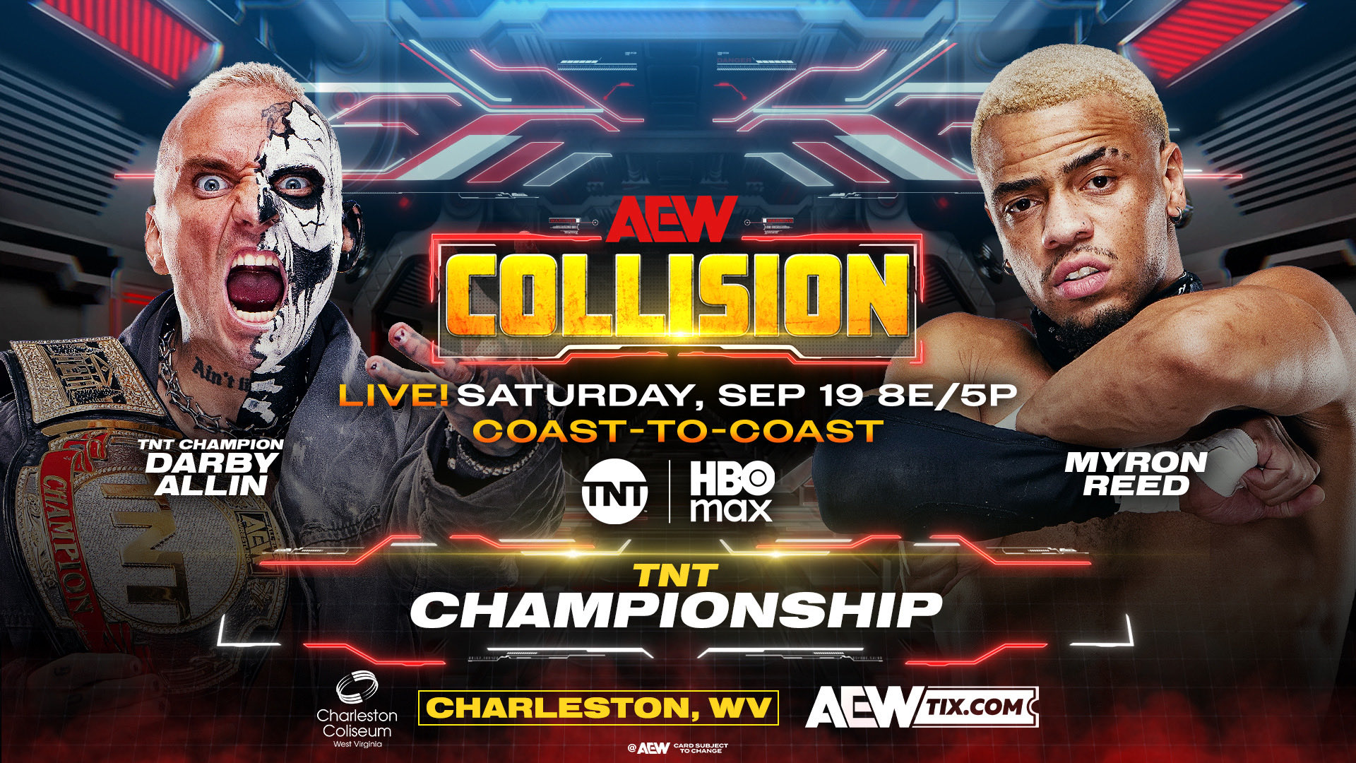 Darby Allin To Defend AEW TNT Title On 9/19 AEW Collision