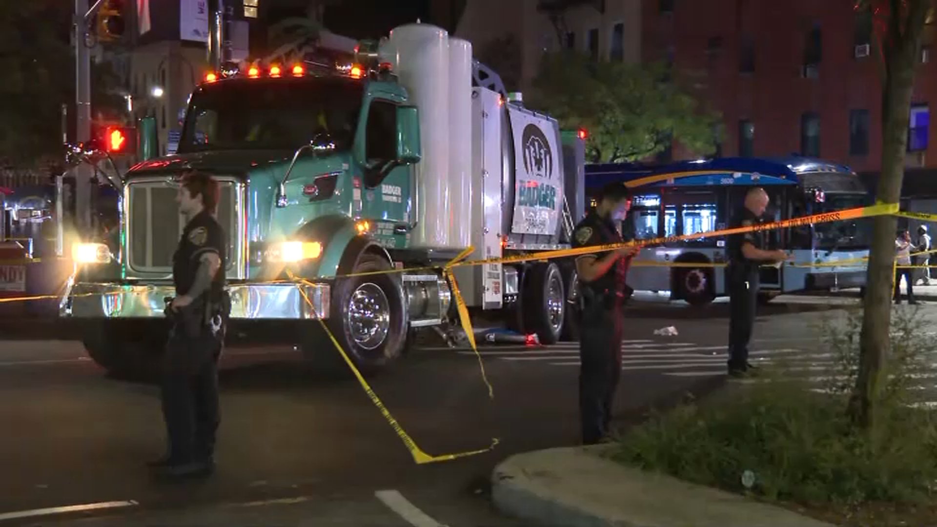 15-year-old girl killed, 13-year-old hurt in East Village garbage truck crash