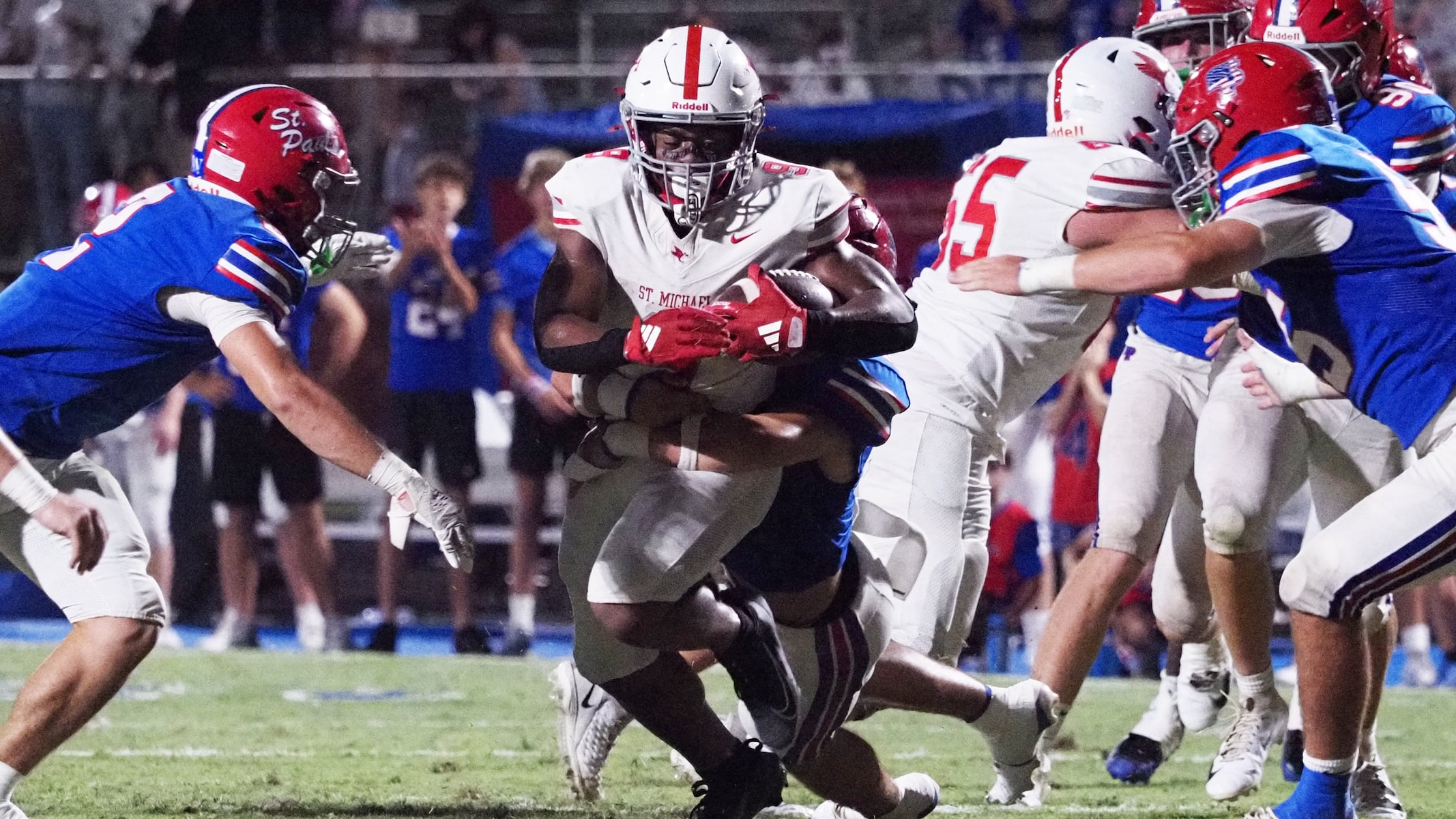 St. Michael scores touchdown in final minutes to down St. Paul’s