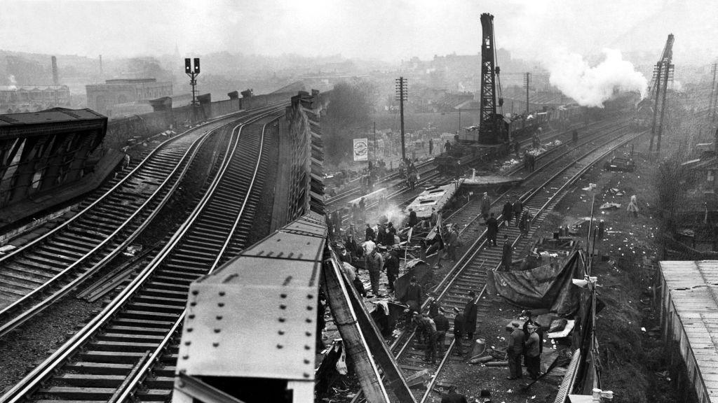Rail disaster of 1957 marked by St John's plaque
