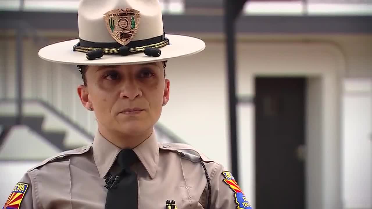 Woman becomes trooper after husband killed by drunk driver