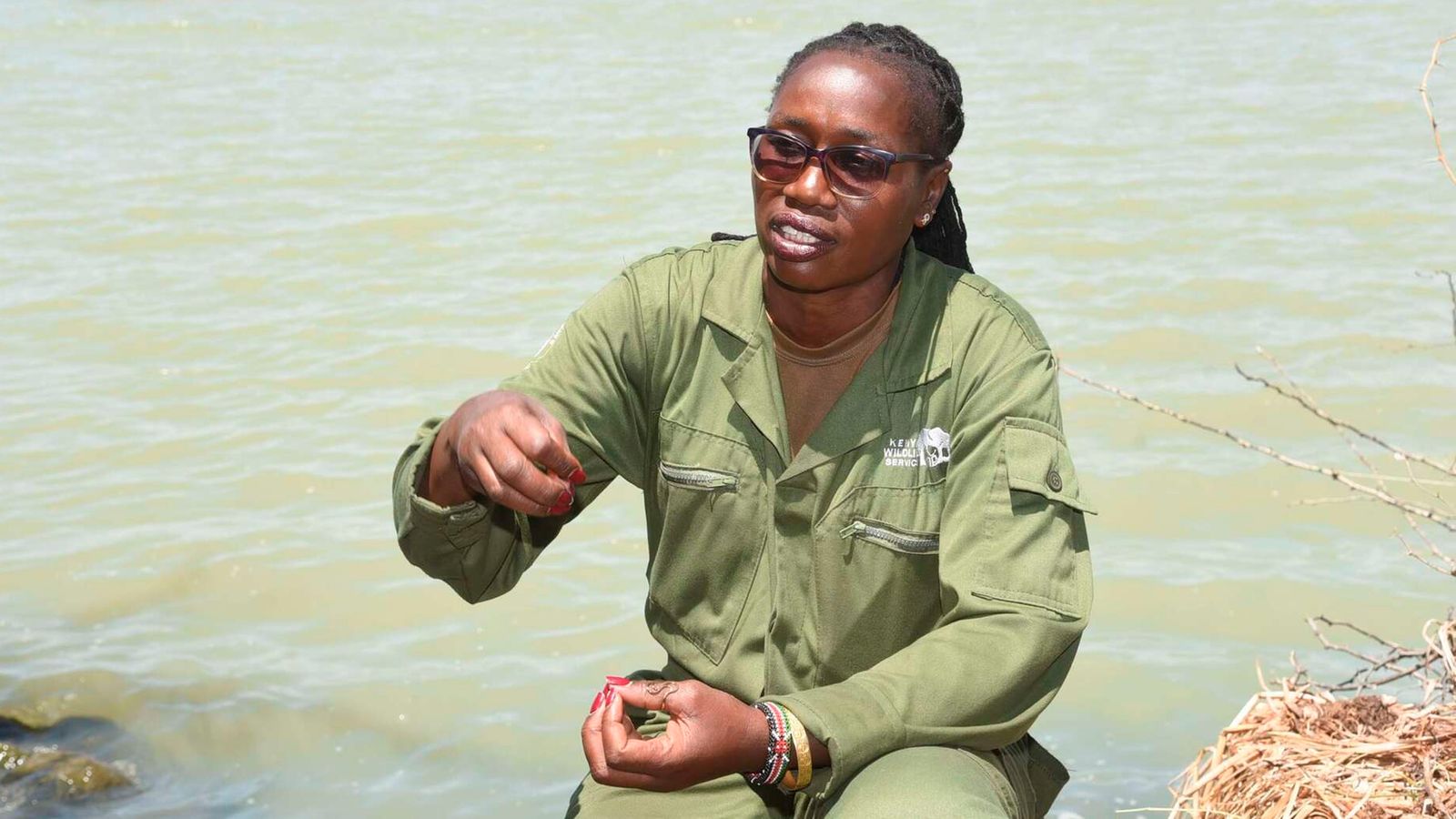 How Sergeant Beatrice Jemutai built a career capturing crocodiles, hippos and lions