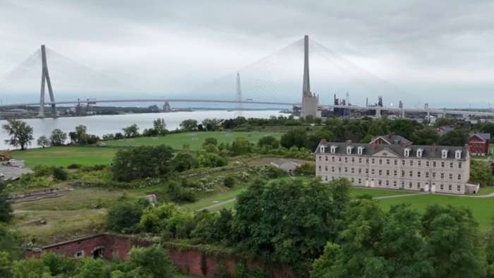 How the Gordie Howe Bridge is putting a historic Detroit landmark back on the map