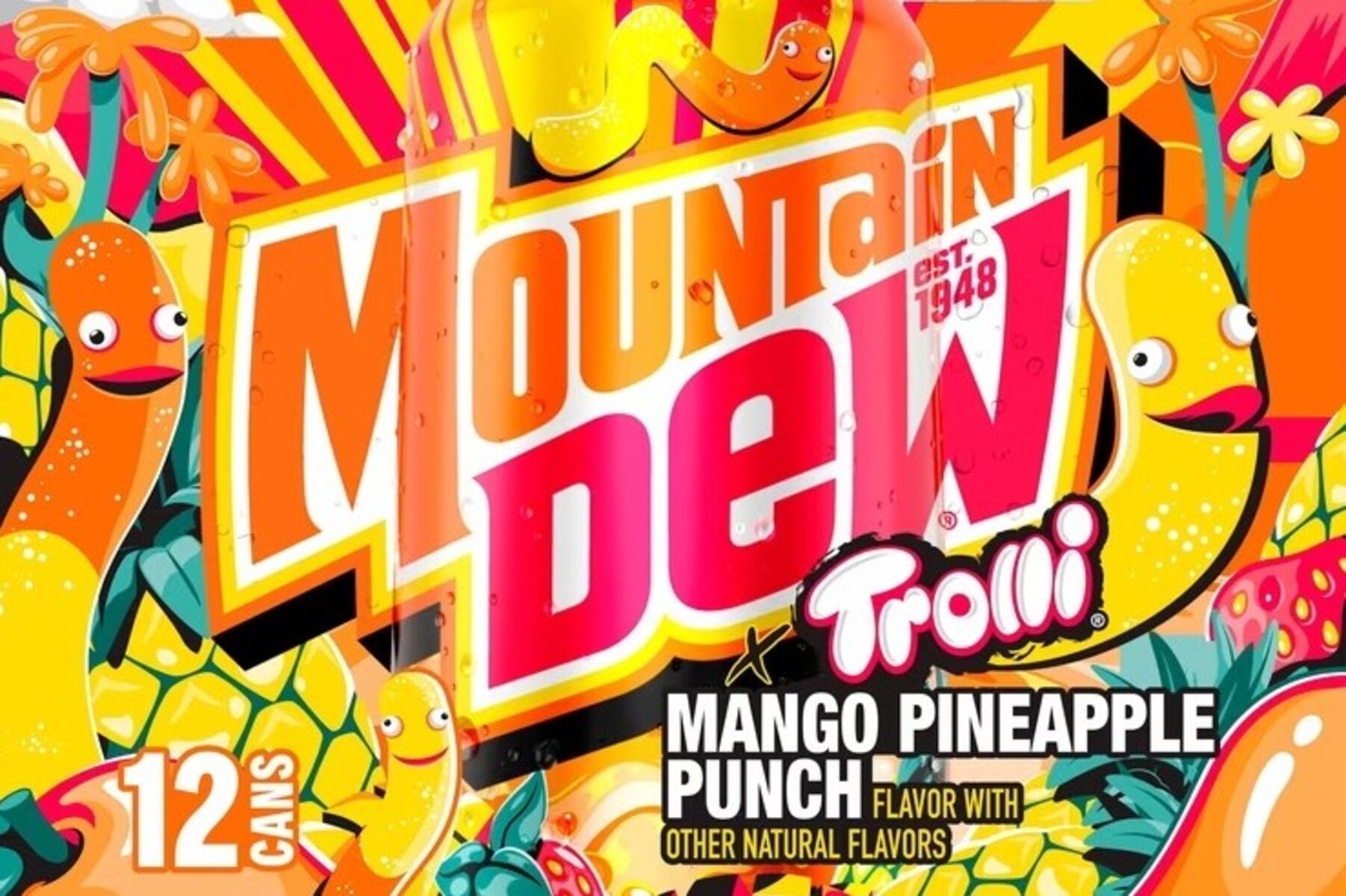 Mountain Dew and Trolli are back with a sweet-and-spicy collab fans didn't see coming