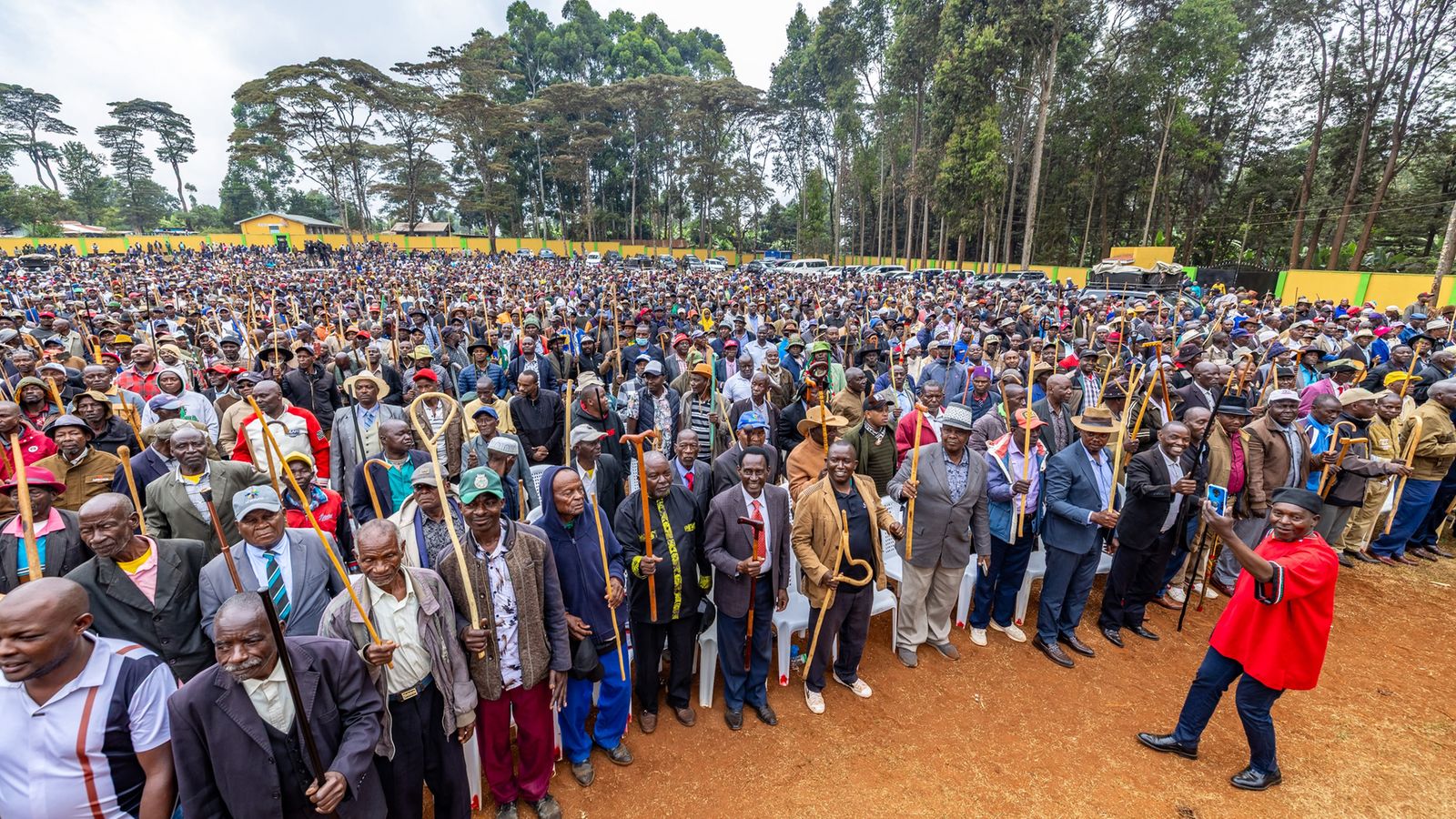 The axe and the altar: 50,000 Mt Kenya elders gather to save political marriage