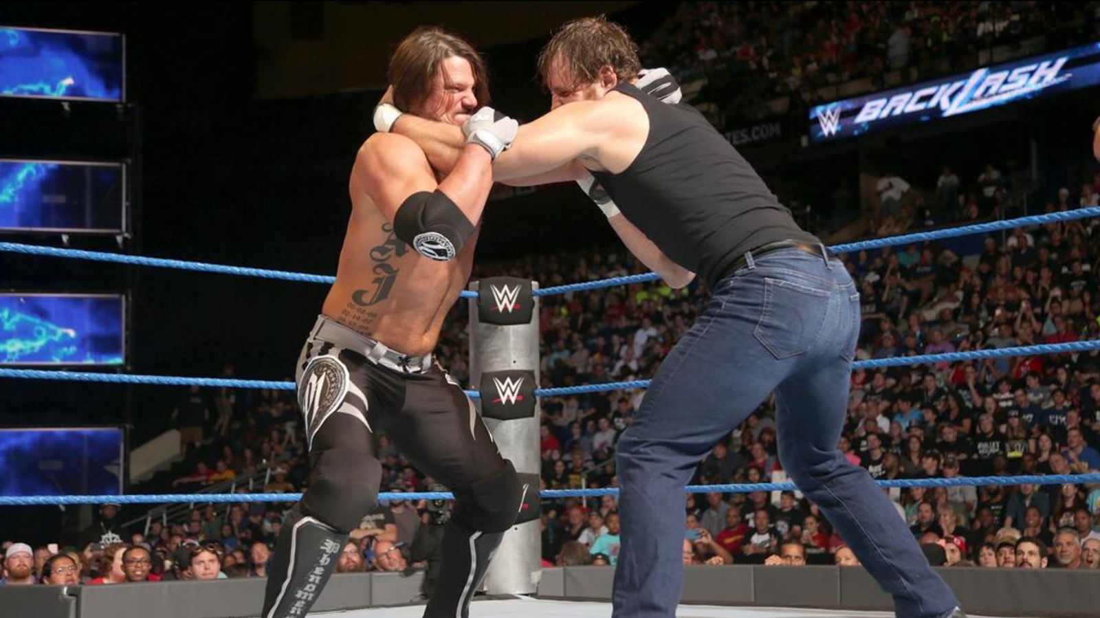 AJ Styles Recalls Winning WWE Championship From Current AEW Star Jon Moxley