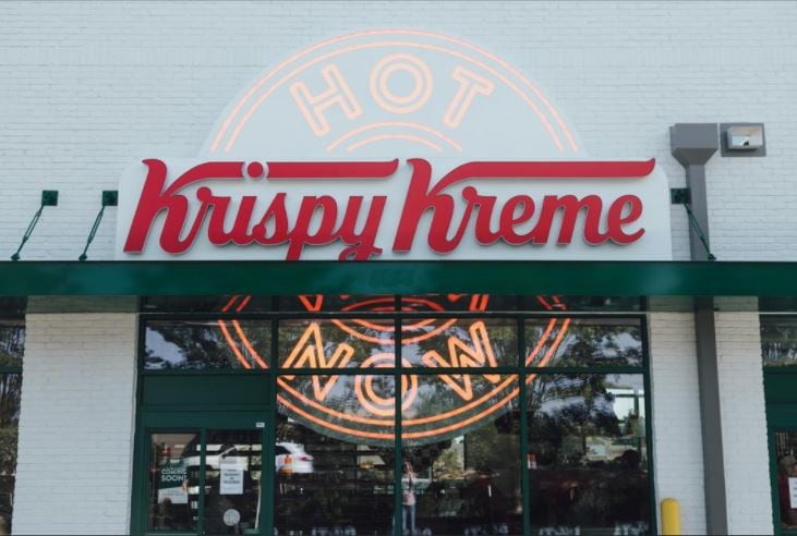 Krispy Kreme original glazed blueberry doughnuts returns