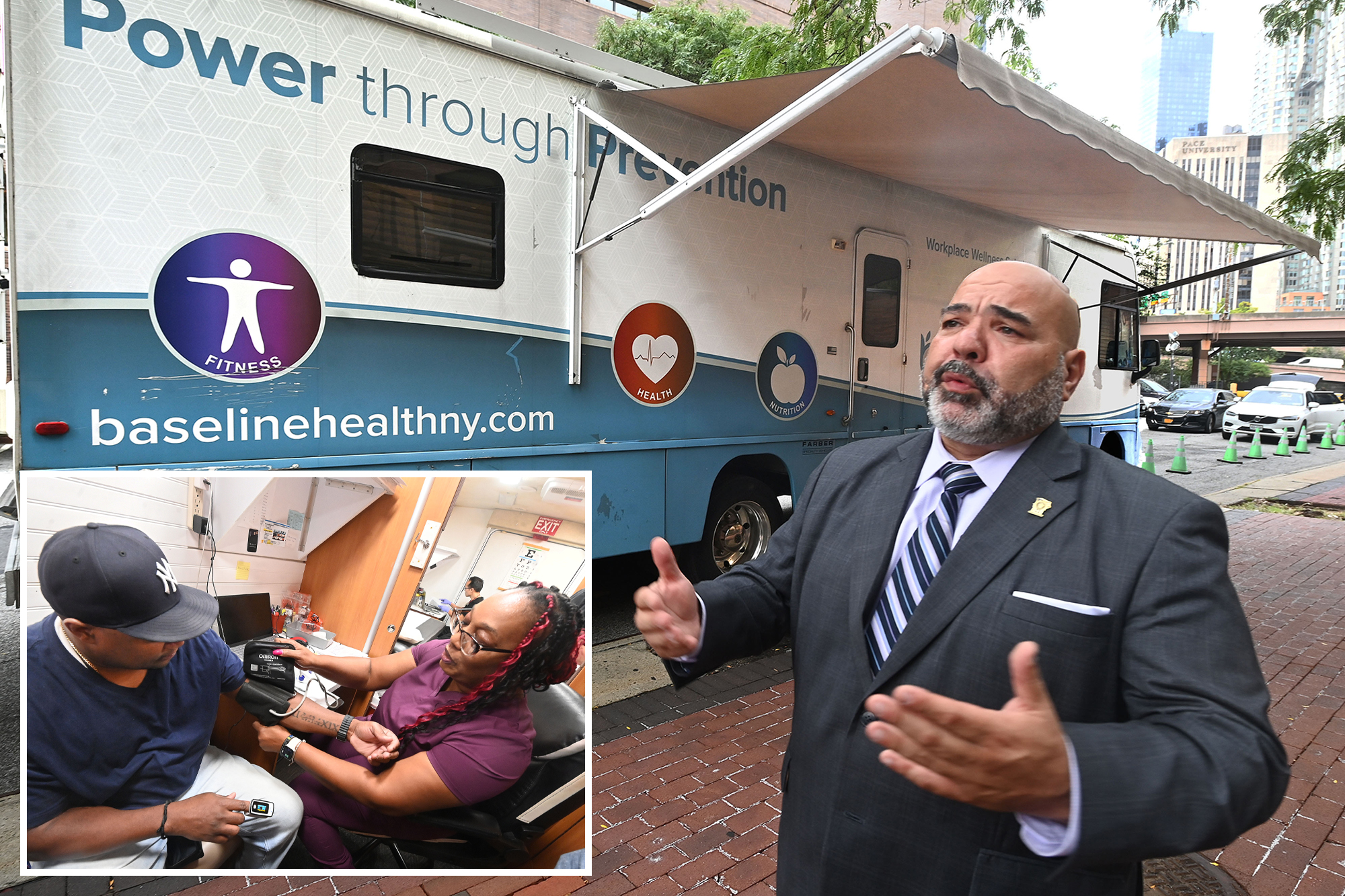 Get on the bus: New mobile medical clinic aims to keep NYC cops healthy and prevent sudden deaths