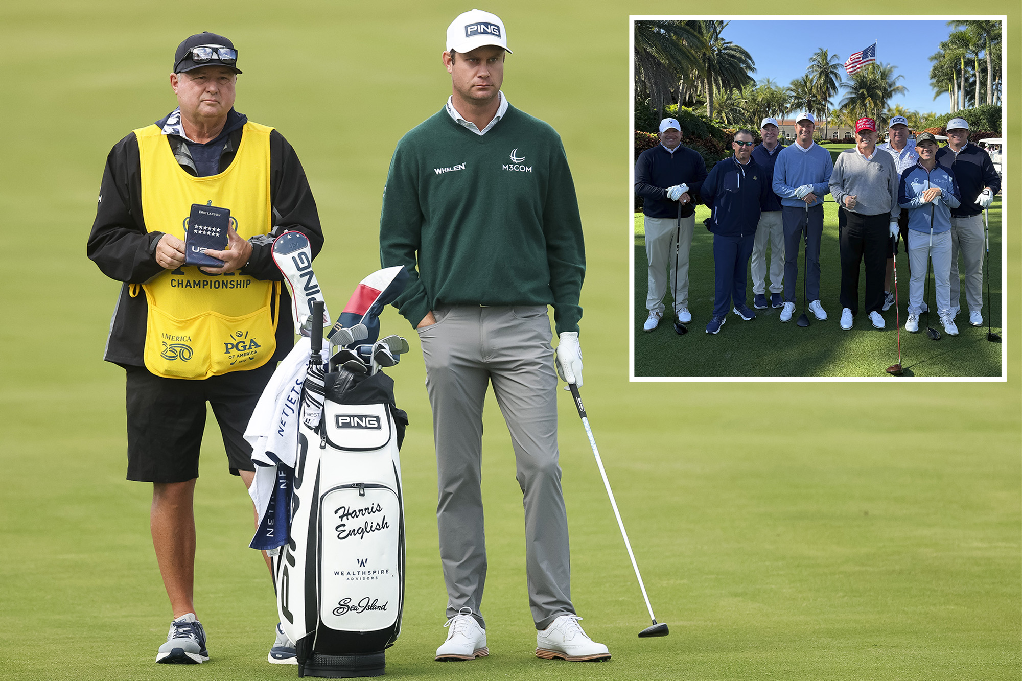 Trump pardons golf caddy whose drug-dealing conviction kept him from British Open: ‘I got a chance now’