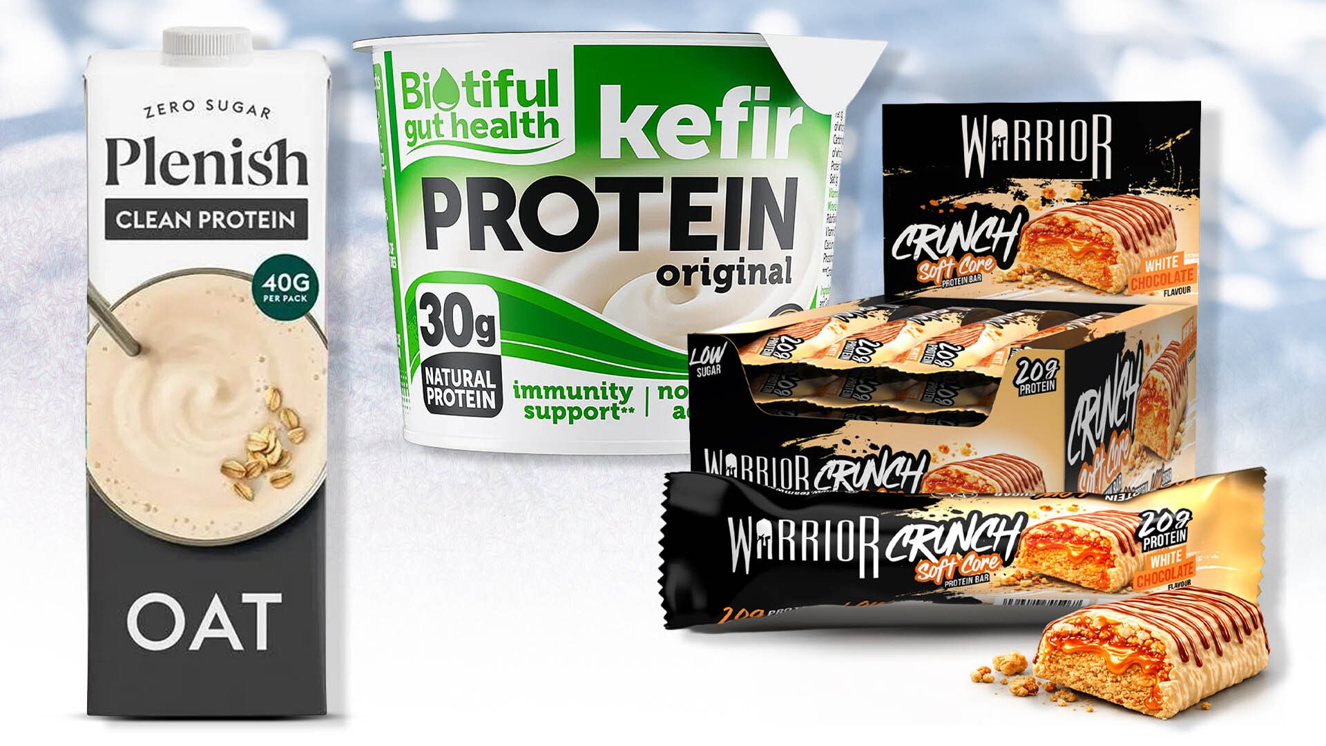 From yoghurt to bars, the products can help you boost your protein intake