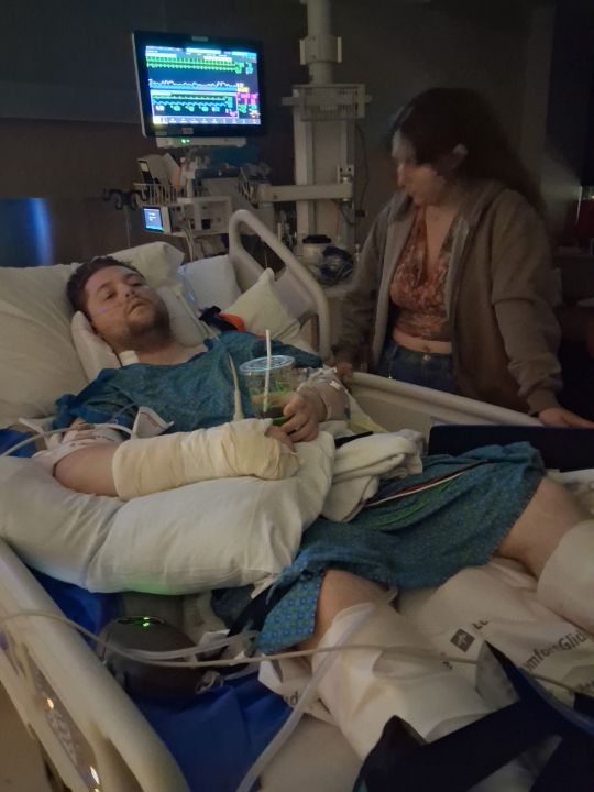 24 year old remains in ICU three weeks after motorcycle crash in Douglas County