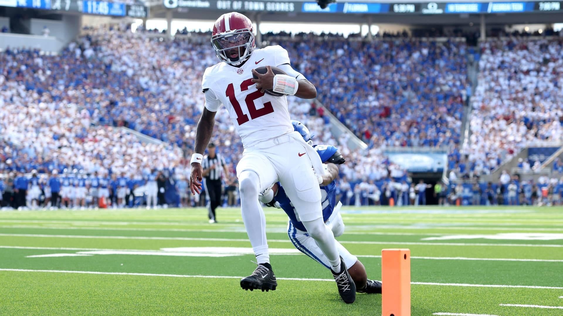 College football winners, losers: Alabama QB Keelon Russell has arrived, Texas A&M faceplants