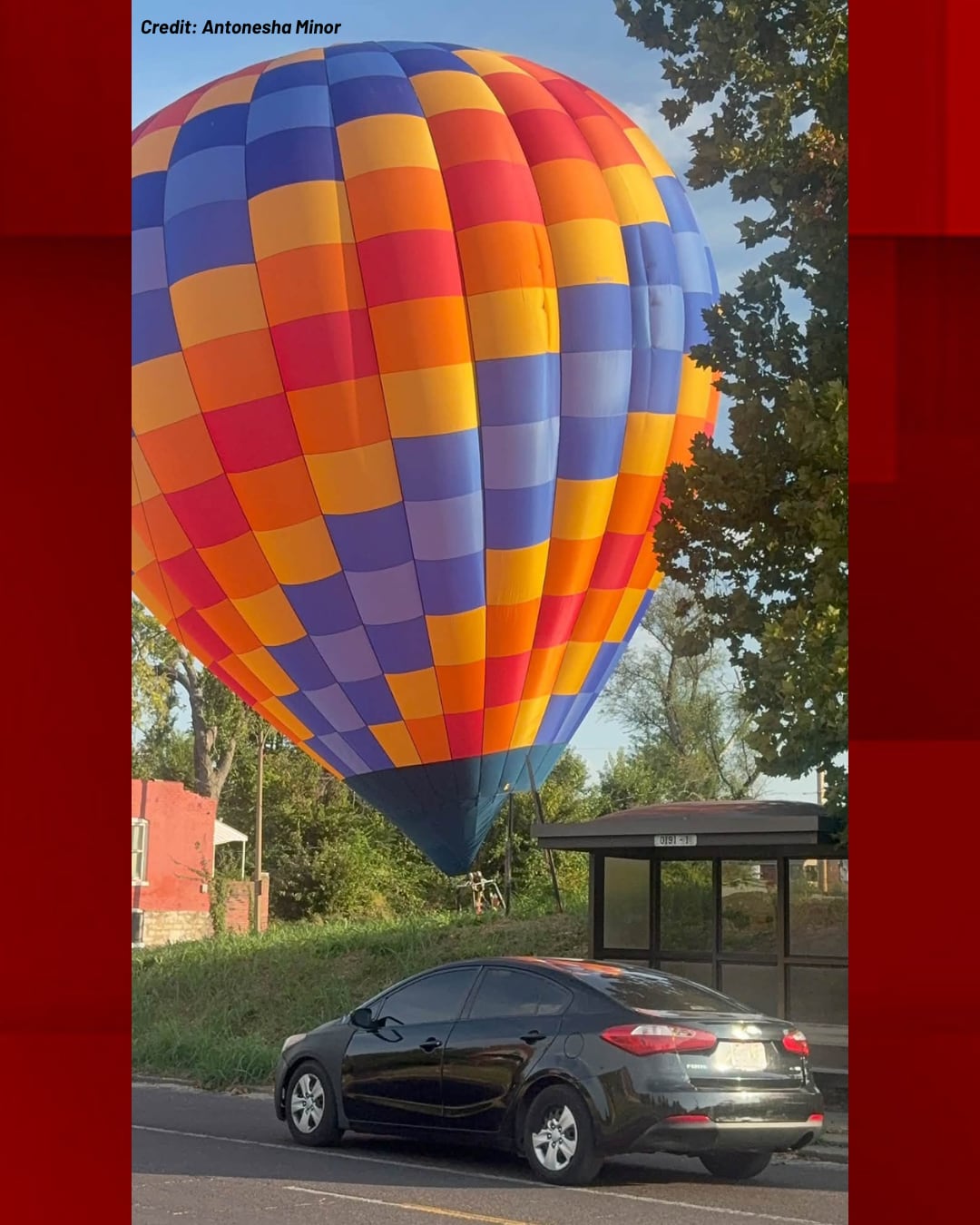 See where these balloons landed after the Balloon Race in Forest Park