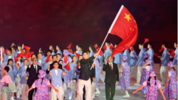 The 20th Asian Games open in Nagoya, Japan