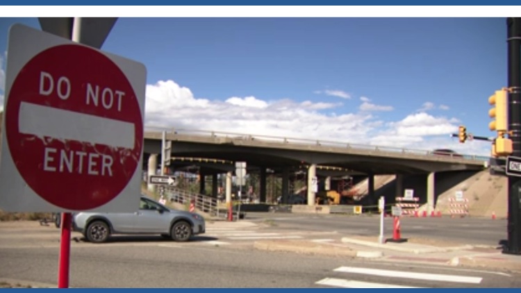 First of two extended weekend closures underway at I-70 and Kipling